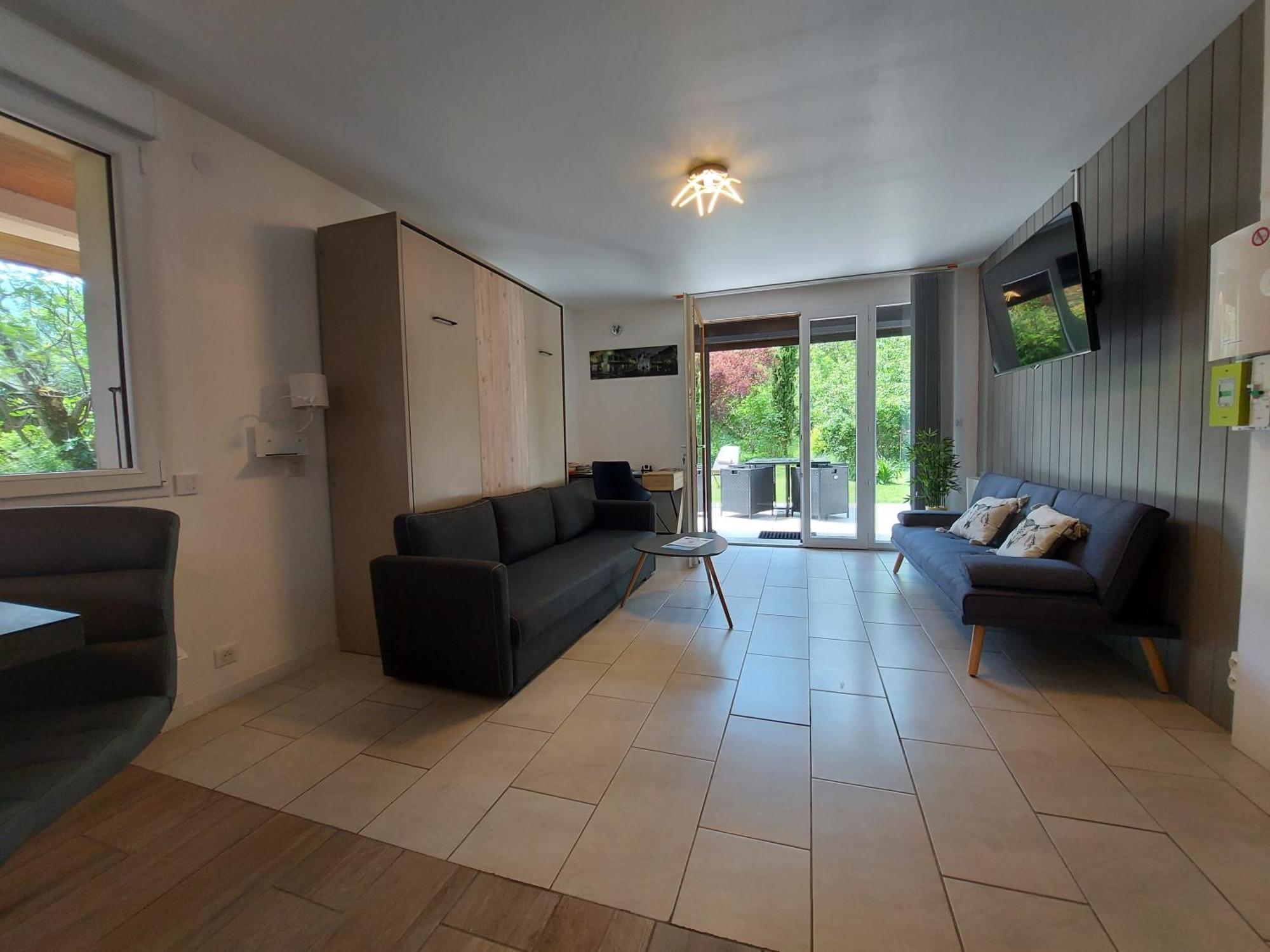 Rare, Cosy Studio Terrasse Au Coeur De St-Jorioz Saint-Jorioz Kültér fotó